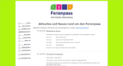 Desktop Screenshot of ferienpass-arth-steinerberg.ch